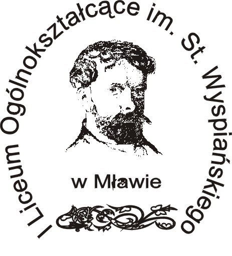 Herb - I Liceum Ogólnokształcące im.St.Wyspiańskiego w Mławie