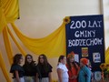 Występ uczniów naszej szkoły z okazji 200 lecia gminy