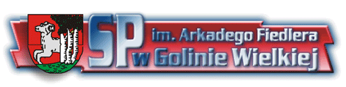 Herb - Szkoła Podstawowa im. Arkadego Fiedlera w Golinie Wielkiej