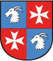 Herb - Szkoła Podstawowa im.Lotników Polskich                                   
    w Mirosławcu