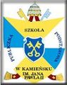 Herb - Zespół Szkono-Przedszkolny Publiczna Szkoła Podstawowa im. Jana Pawła II