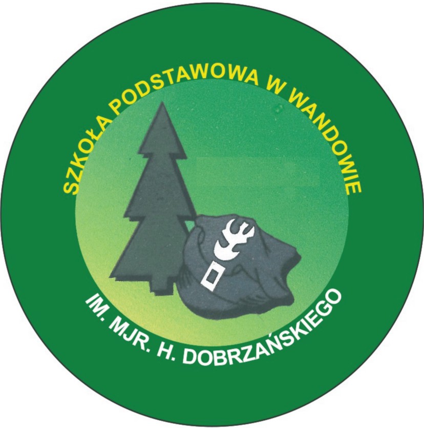 Herb - Szkoła Podstawowa im. mjr Henryka Dobrzańskiego w Wandowie