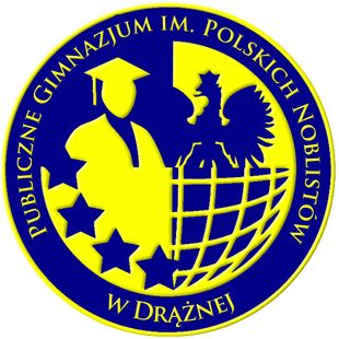Herb - Szkoła Podstawowa im. Polskich Noblistów w Drążnej