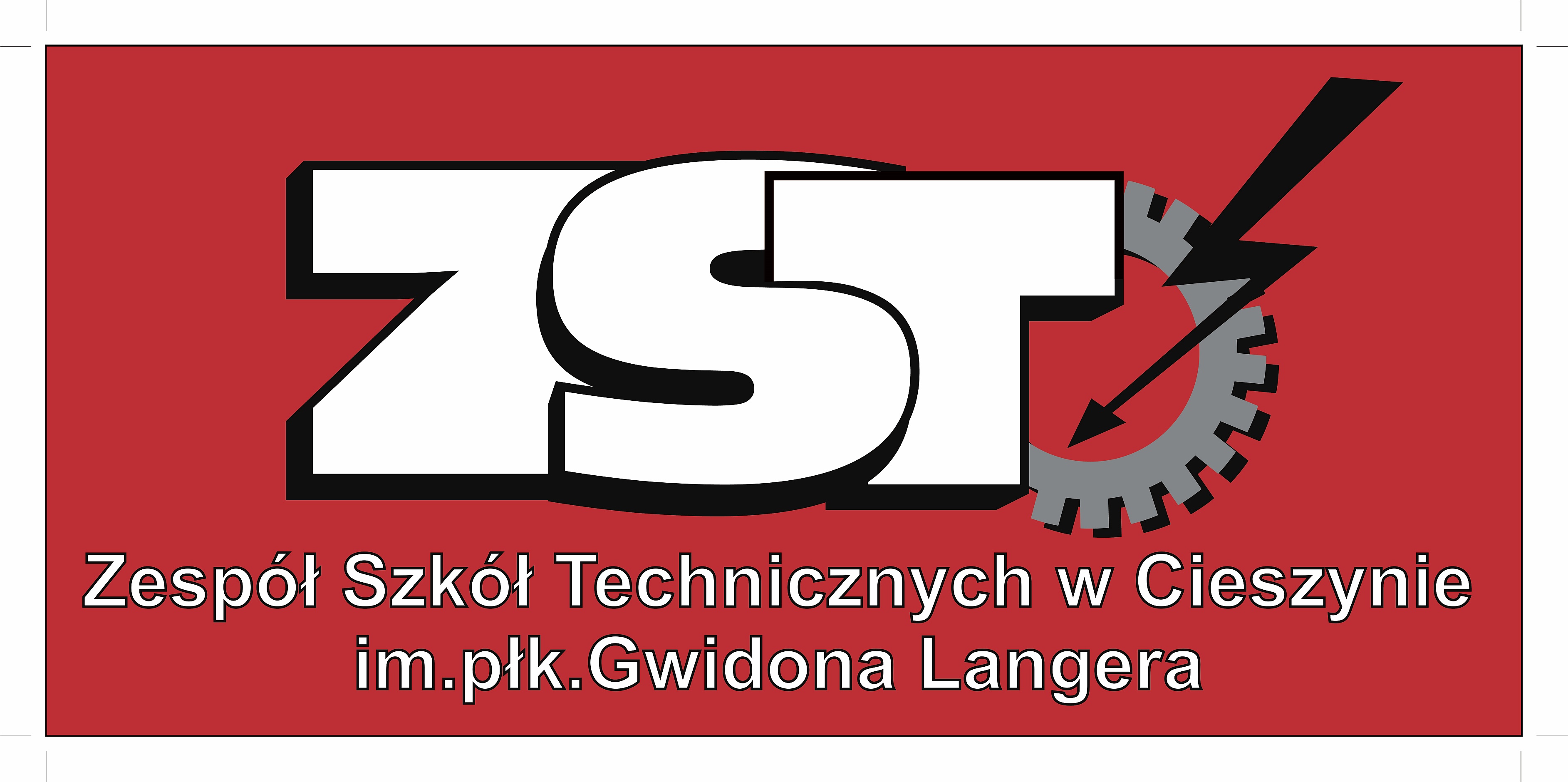Herb - Zespół Szkół Technicznych im. płk Gwidona Langera w Cieszynie